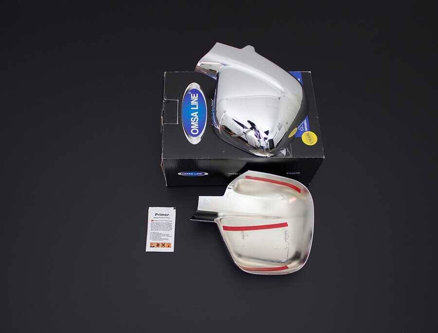 Opel Combo E Ayna kapağı Set - ABS Krom | 2019 ve Sonrası