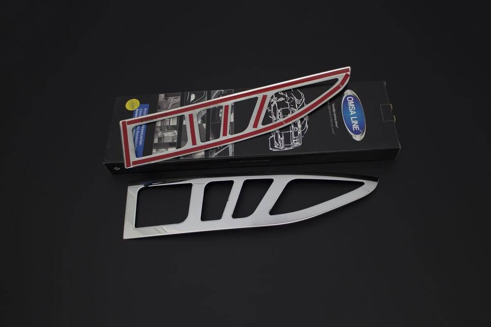 Peugeot Partner Tepee Stop Çerçevesi - Krom (2 Parça) | 2008-2012 Arası