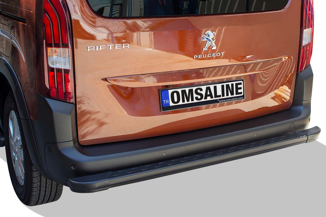 Peugeot Partner Tepee Arka Koruma - Siyah, Dot Line | 2008-2018 Arası