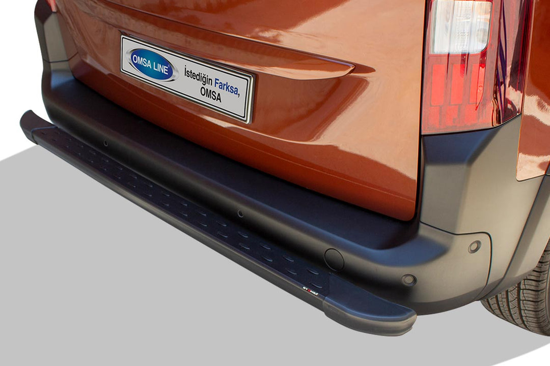 VW Caddy Arka Koruma - Siyah, Dot Line | 2020 ve Sonrası