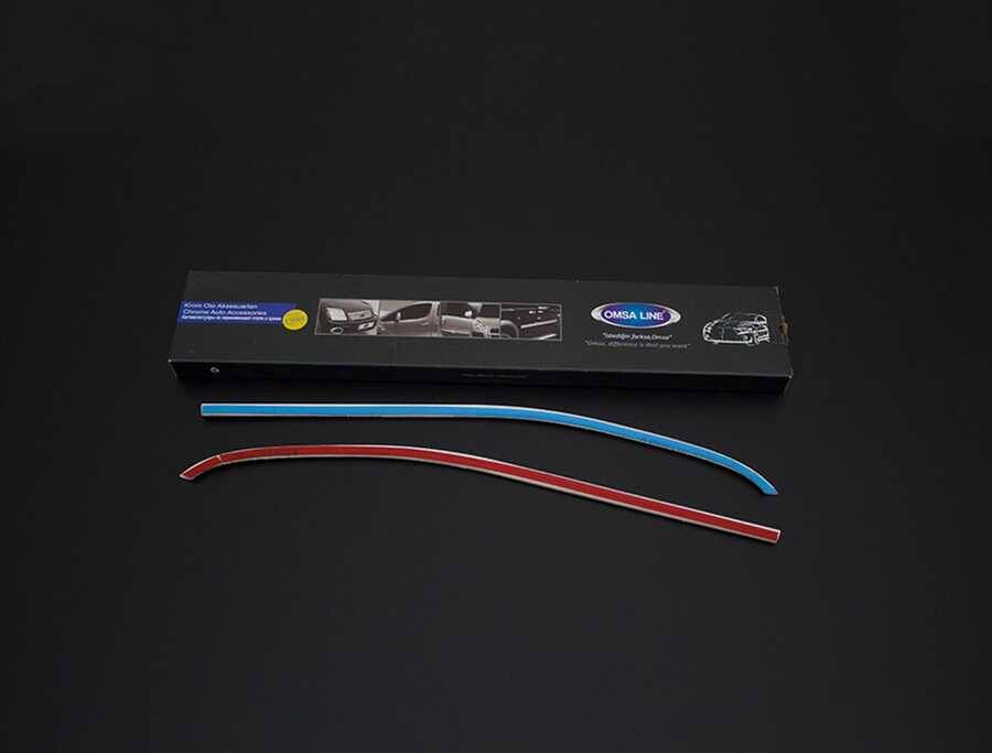 Opel Combo E Cam Çıtası Alt - Krom (2 Parça) | 2019 ve Sonrası