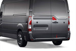 Resmi Galeri görüntüleyicisine yükleyin, Renault Master Arka Tampon Eşiği - Krom Taşlı | 2010 ve Sonrası