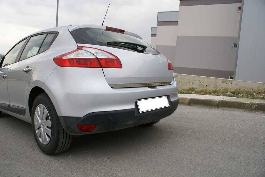 Renault Megane Bagaj Alt Çıtası - Krom | 2008-2016 Arası, HB