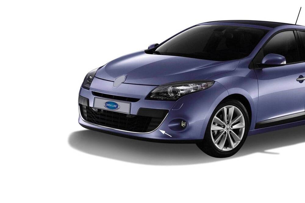 Renault Megane Ön Panjur - Krom, U Formlu | 2013-2016 Arası, HB