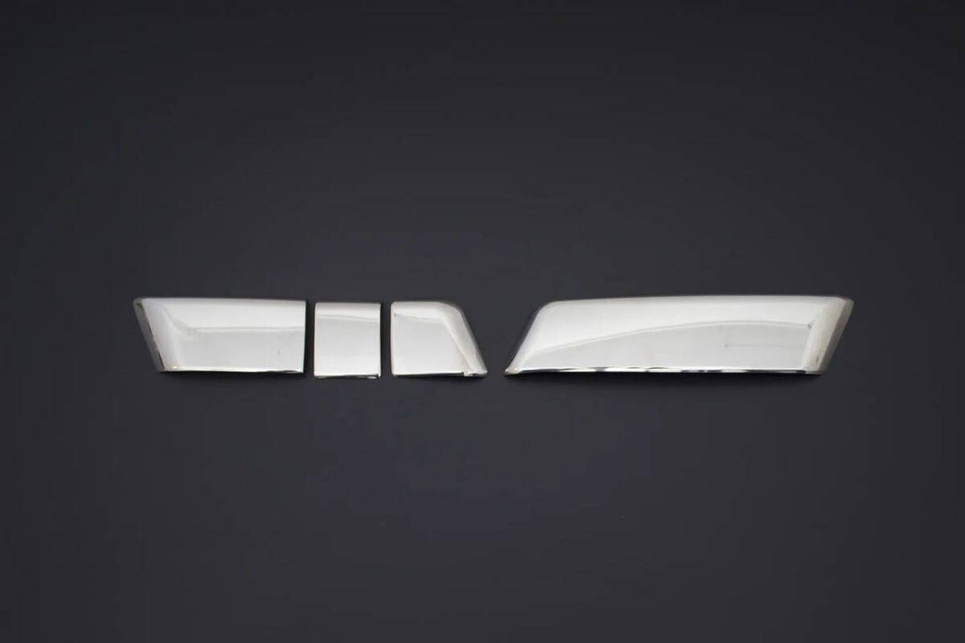 Renault Megane Ön Tampon Kaşı - Krom (4 Parça) | 2008-2012 Arası, HB/SW