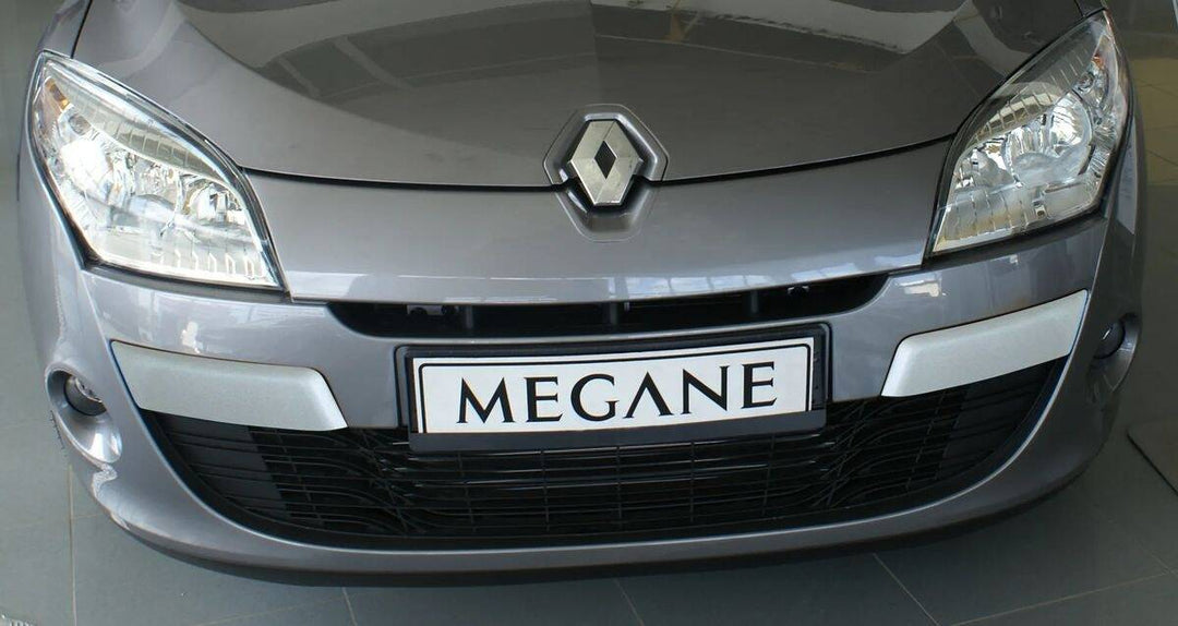 Renault Megane Ön Tampon Kaşı - Krom (4 Parça) | 2008-2012 Arası, HB/SW