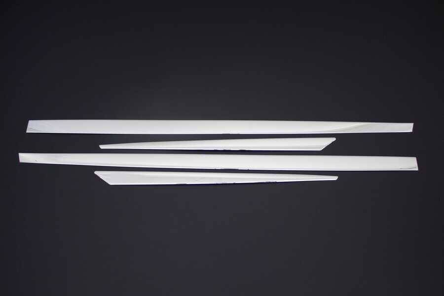 Renault Megane Yan Kapı Çıtası - Krom (4 Parça) | 2008-2016 Arası, HB/SW