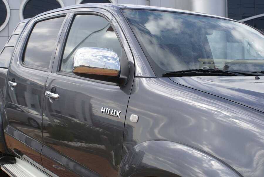Toyota Hilux Ayna Kapağı Set - Krom | 2005-2012 Arası