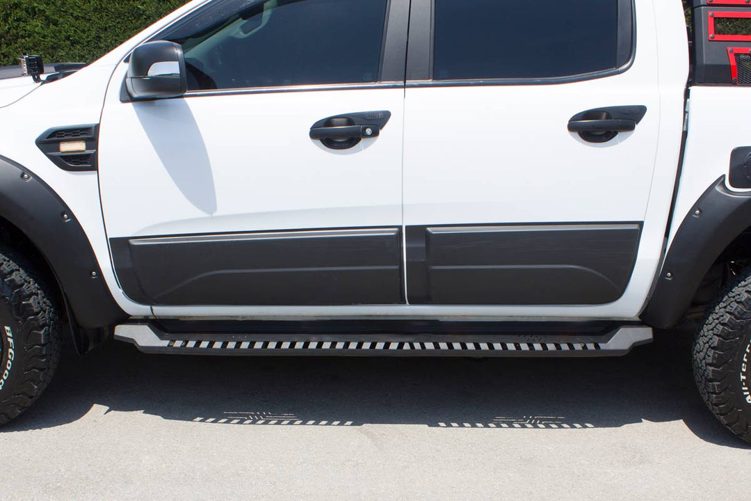 Mercedes X-Class Yan Basamak Seti - Siyah, Dakar V1 | 2017 ve Sonrası