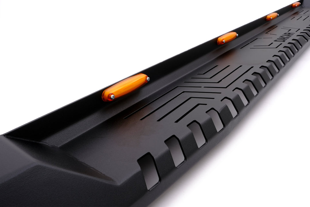 Nissan Navara Yan Basamak Seti - Siyah, Ledli, Dakar V1 | 2015 ve Sonrası