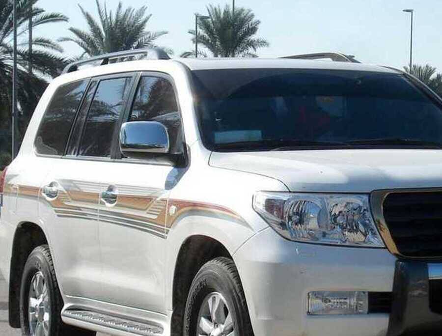 Lexus LX 570 Ayna Kapağı Set - Krom | 2008 ve Sonrası