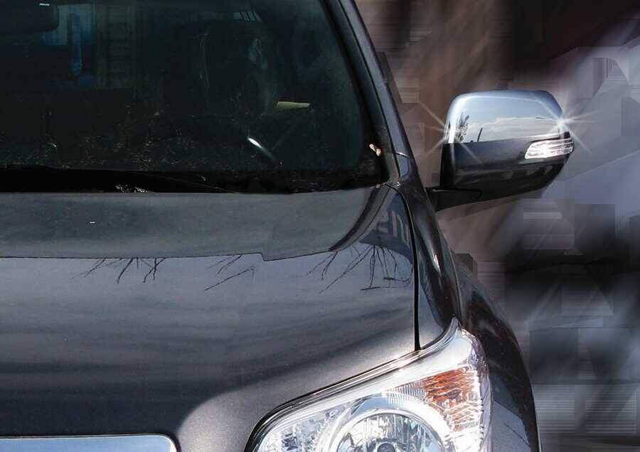 Toyota Land Cruiser 200 Ayna Kapağı Set - Krom | 2010 ve Sonrası