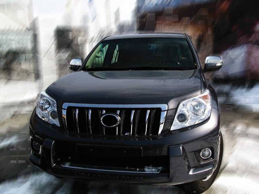 Toyota Land Cruiser Prado 150 Ayna Kapağı Set - Krom | 2010 ve Sonrası