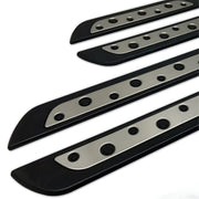 Universal Universal Kapı Eşiği - Krom/Plastik, Dot Line (4 Parça)