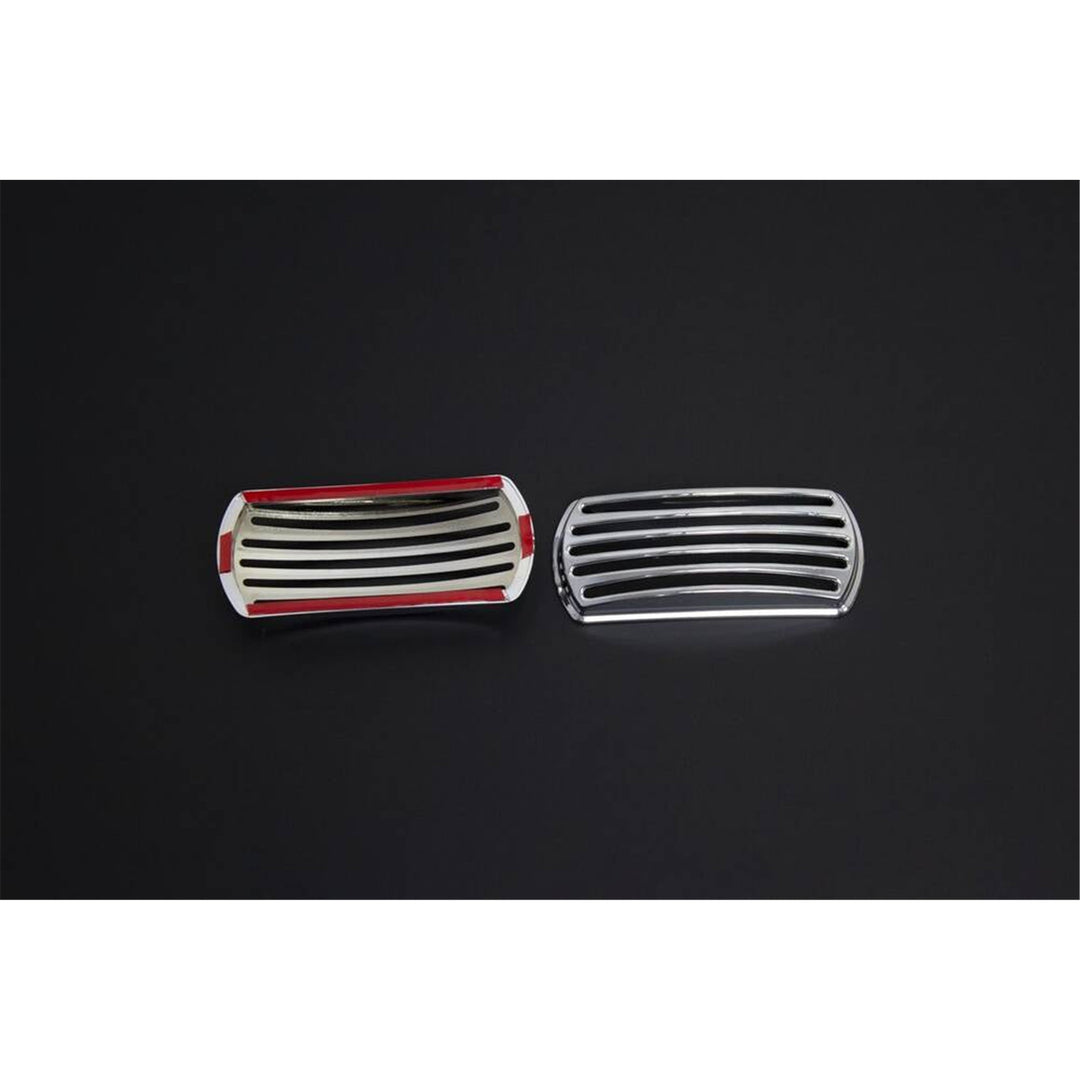 Universal Universal Sinyal Çerçevesi - ABS Krom, Kafesli Tip (10 Set)