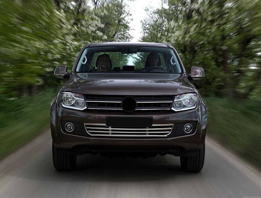 VW Amarok Ön Panjur - Krom, Dar Model (4 Parça) | 2010-2016 Arası
