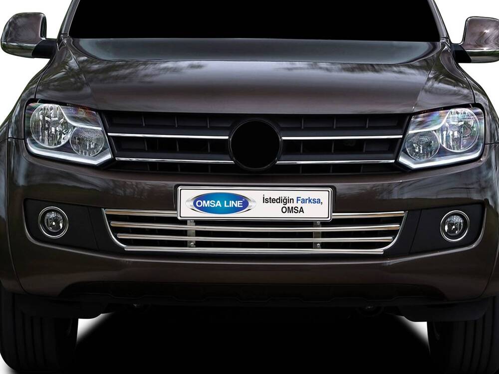 VW Amarok Ön Panjur - Krom, Dar Model (4 Parça) | 2010-2016 Arası