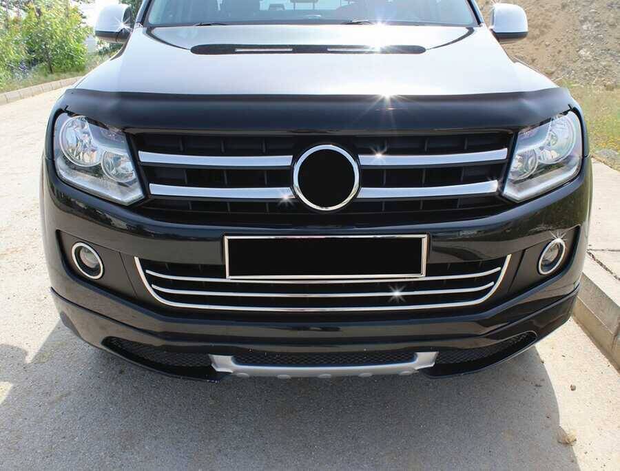 VW Amarok Sis Far Çerçevesi - Krom, Trendline (2 Parça) | 2010-2012 Arası