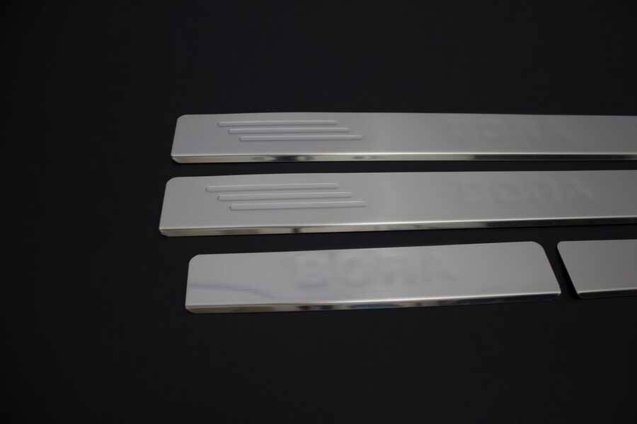 VW Bora Kapı Eşiği - Krom (4 Parça) | 1998-2005 Arası, SD/SW