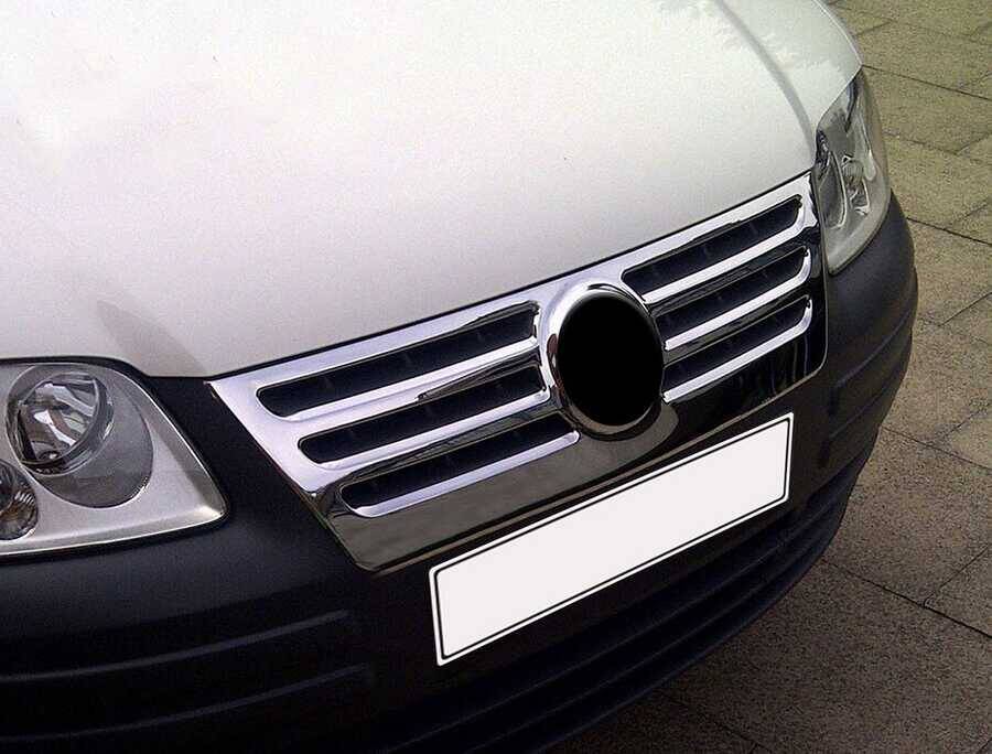 VW Caddy Ön Panjur Formlu - Krom | 2003-2010 Arası