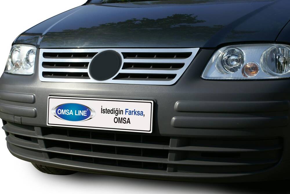 VW Caddy Ön Panjur Formlu - Krom | 2003-2010 Arası