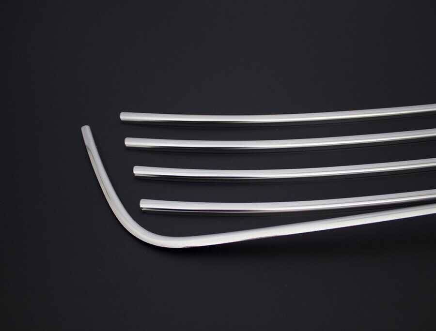 VW Caddy Ön Tampon Çerçevesi - Krom (5 Parça) | 2010-2015 Arası