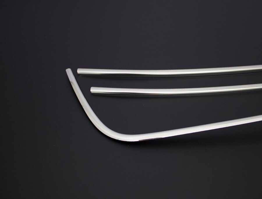 VW Caddy Ön Tampon Çıtası - Krom (3 Parça) | 2010-2015 Arası