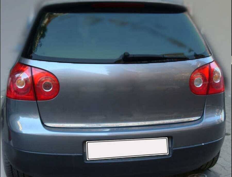 VW Golf Bagaj Alt Çıtası - Krom | 2003-2008 Arası, HB