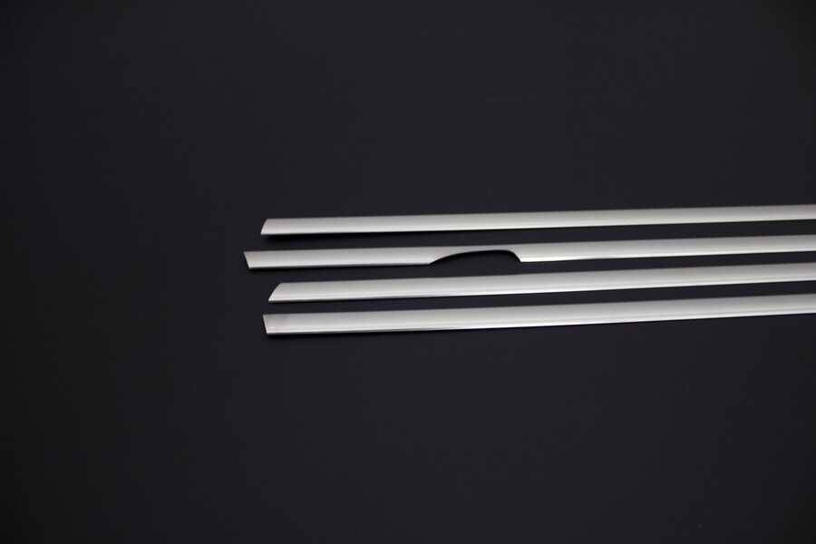 VW Golf Cam Çıtası Alt - Krom (4 Parça) | 2009-2013 Arası, HB