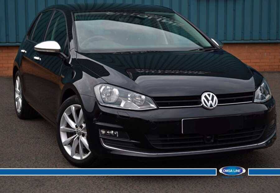 VW Golf Ayna Kapağı Set - Krom | 2013-2020 Arası, HB/SW