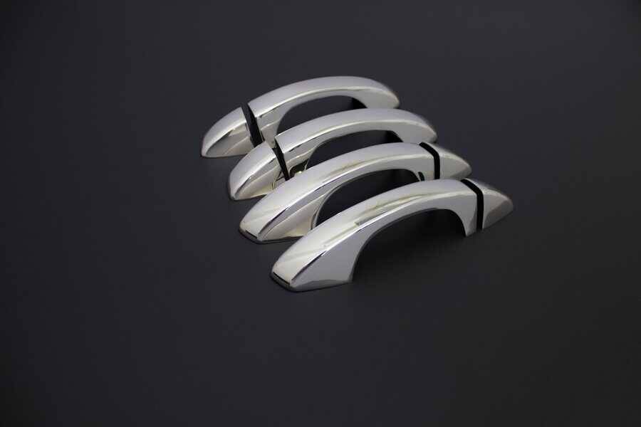 Seat Arona Kapı Kolu - Krom, 4 Kapı, Sensör Deliksiz (8 Parça) | 2017 ve Sonrası