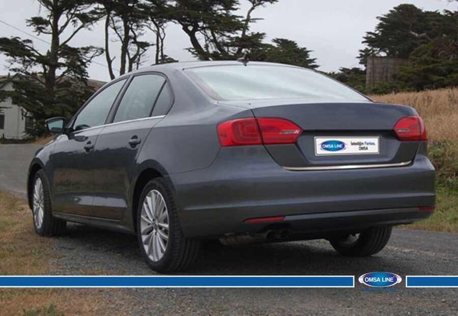 VW Jetta Bagaj Alt Çıtası - Krom | 2010-2014 Arası, SD