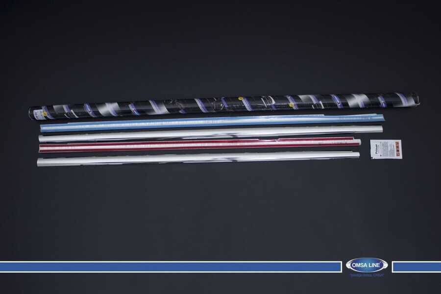 VW Jetta Cam Çıtası Alt - Krom (4 Parça) | 2005-2010 Arası, SD