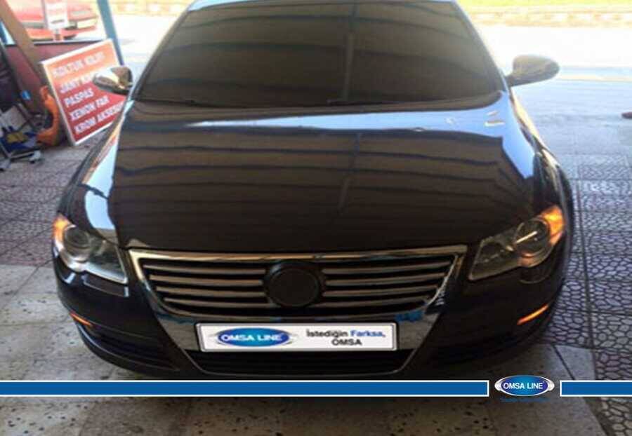 VW Passat B6 Ön Panjur - Krom (8 Parça) | 2005-2010 Arası, SD