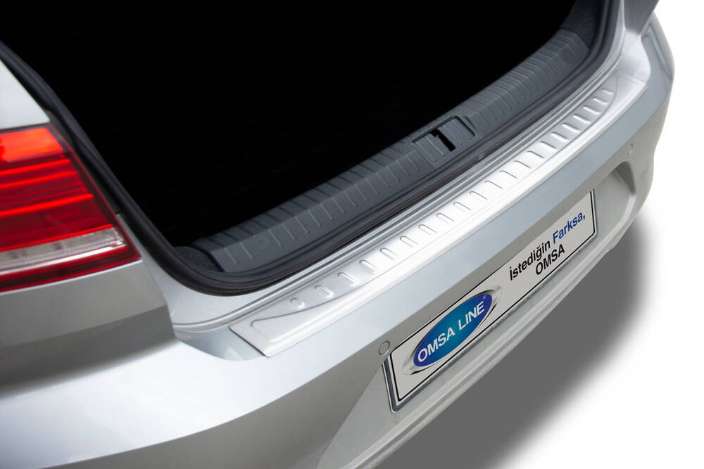 VW Passat B8 Arka Tampon Eşiği - Krom Taşlı | 2015 ve Sonrası, SD