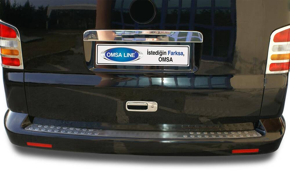 VW Multivan T5 Arka Tampon Eşiği - Krom | 2003-2014 Arası