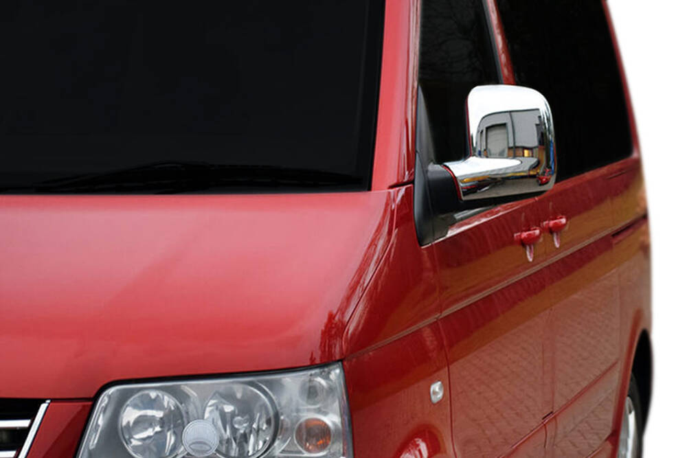 VW Multivan T5 Ayna kapağı Set - ABS Krom | 2003-2010 Arası