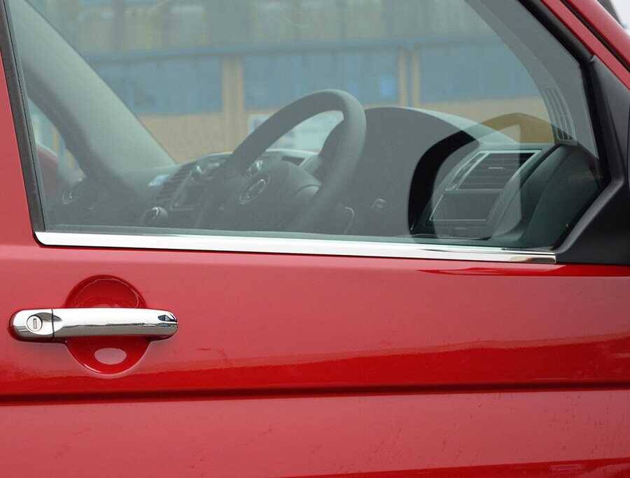 VW Multivan T5 Cam Çıtası Alt - Krom (2 Parça) | 2003-2014 Arası