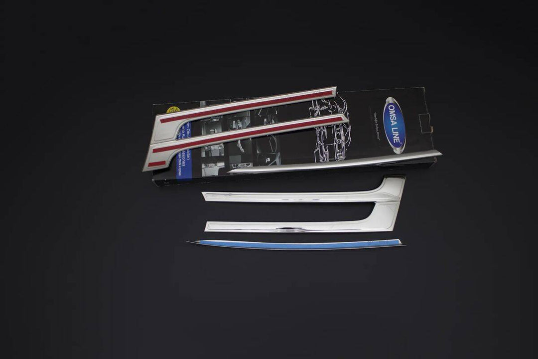 VW Caravelle T5 Ön Panjur - Krom (4 Parça) | 2010-2014 Arası