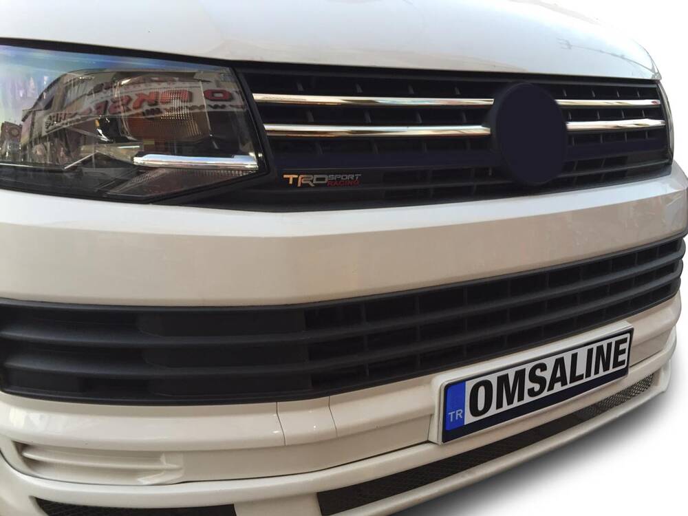 VW Caravelle T5 Ön Panjur - Krom, Trendline İçin (4 Parça) | 2015-2019 Arası