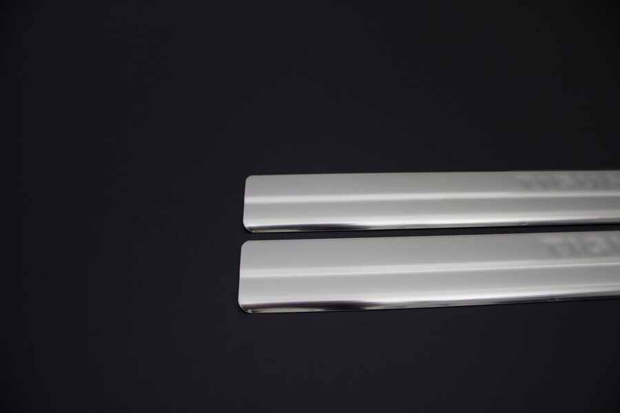 VW Tiguan Kapı Eşiği - Krom/Plastik (4 Parça) | 2007-2015 Arası