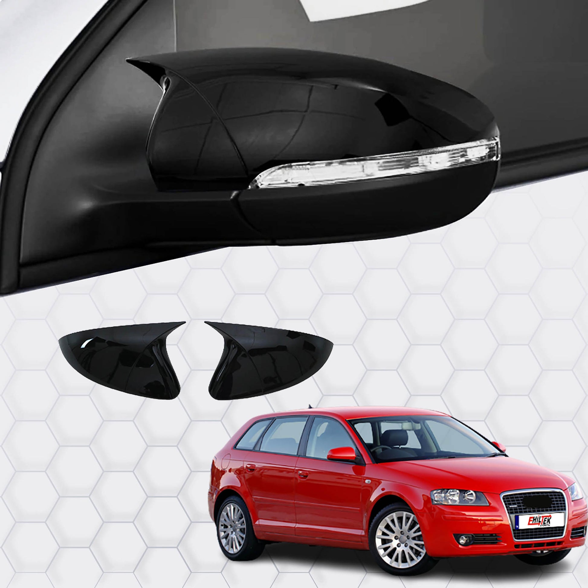Audi A3 Yarasa Ayna Kapağı Aksesuarları Detaylı Resimleri, Kampanya bilgileri ve fiyatı - 1