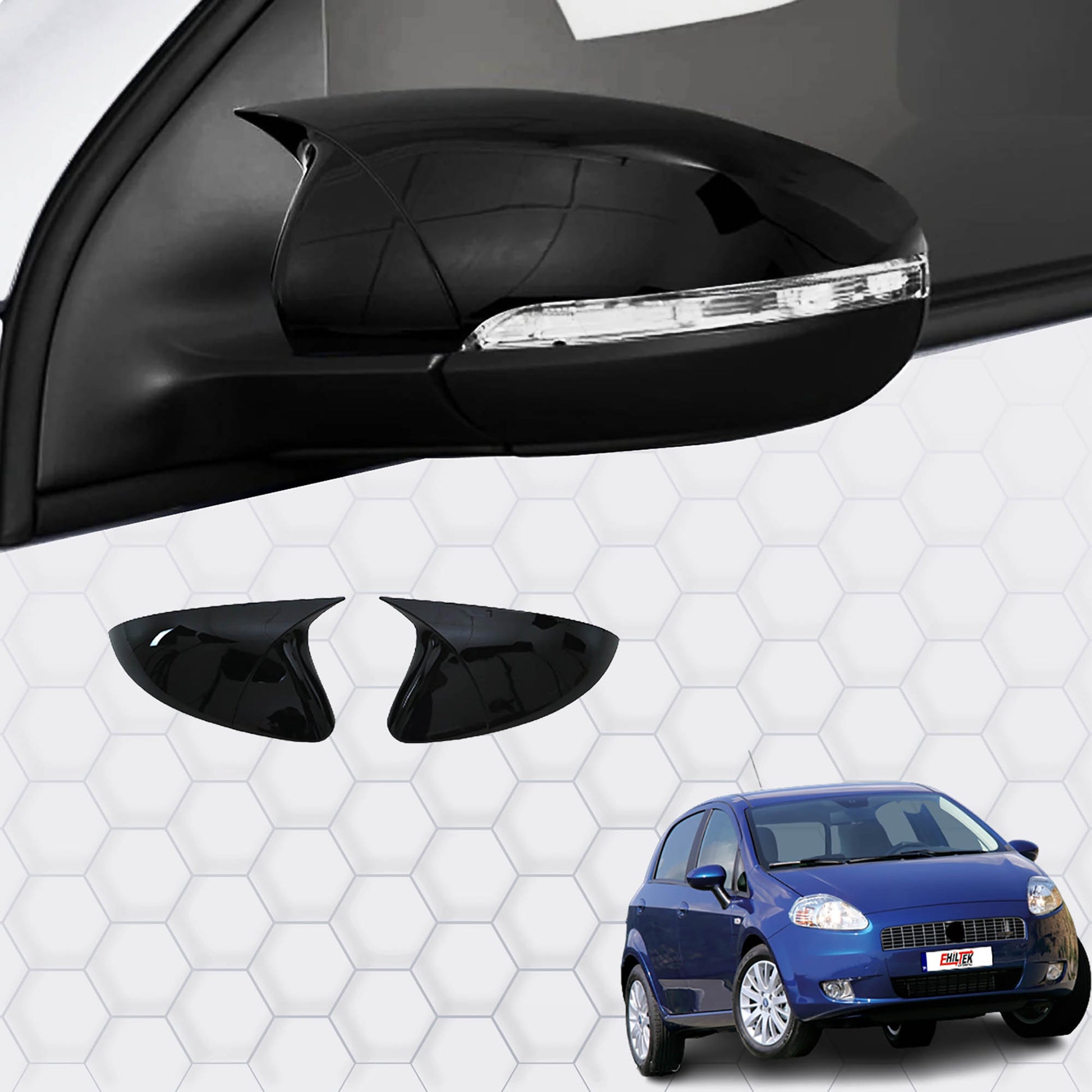 Fiat Grande Punto Yarasa Ayna Kapağı Aksesuarları Detaylı Resimleri, Kampanya bilgileri ve fiyatı - 1