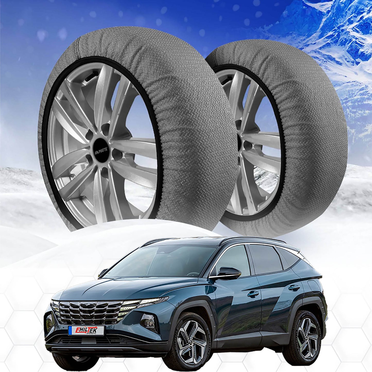 Hyundai Tucson Kar Çorabı - ExtraPro Aksesuarları Detaylı Resimleri, Kampanya bilgileri ve fiyatı - 1
