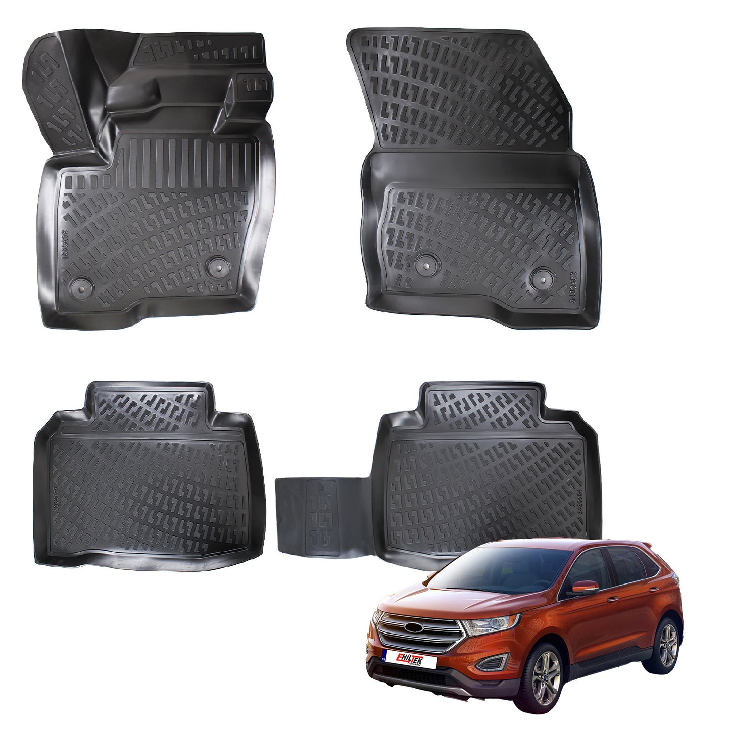 Ford Edge Kauçuk Paspas Aksesuarları Detaylı Resimleri, Kampanya bilgileri ve fiyatı - 1