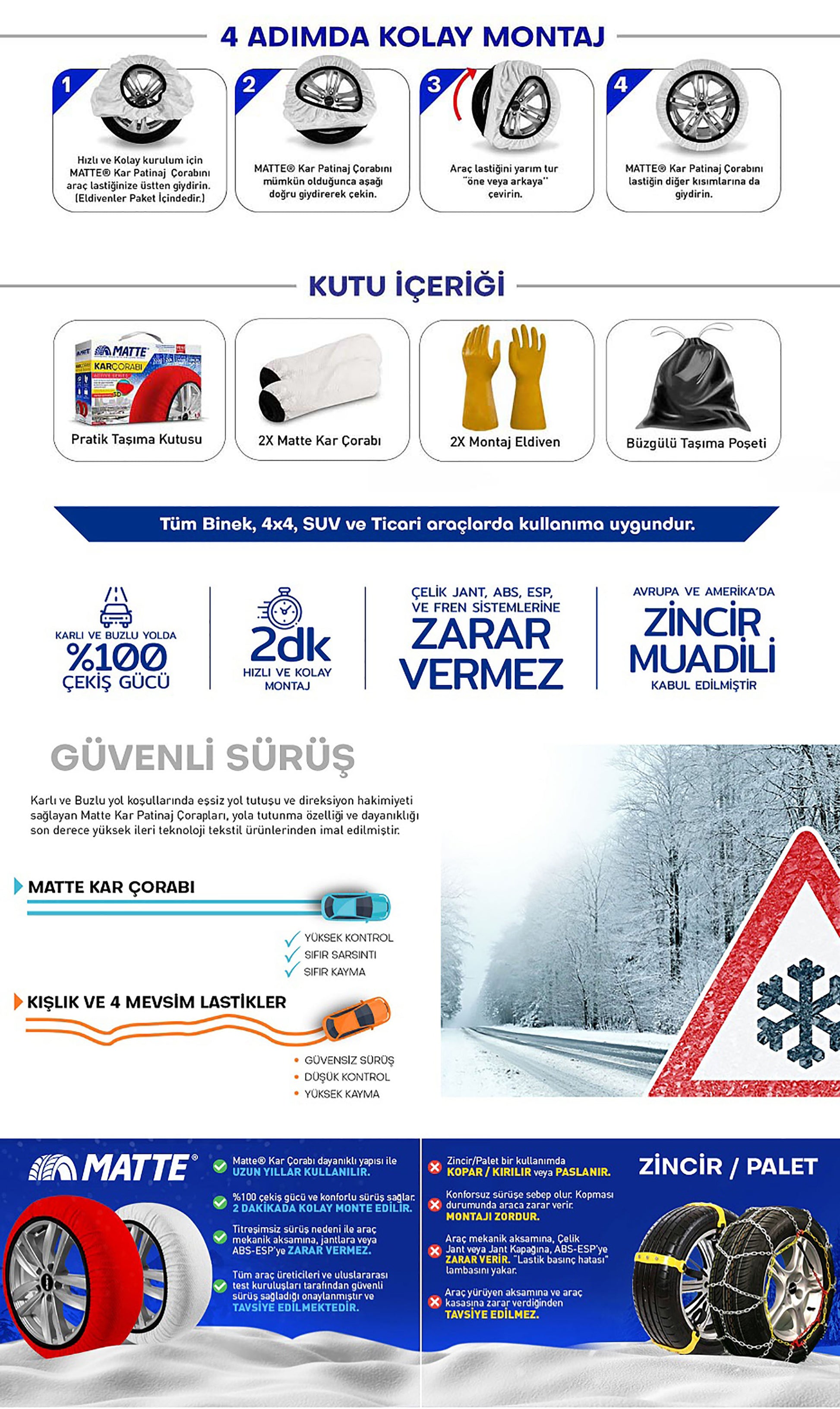 Hyundai Accent Kar Çorabı - ExtraPro Aksesuarları Detaylı Resimleri, Kampanya bilgileri ve fiyatı - 7