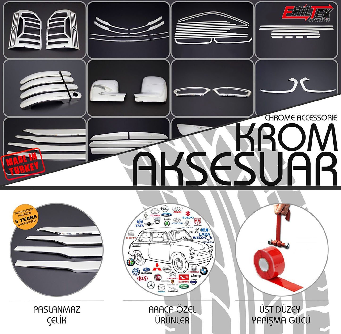 Seat Altea Krom Arka Tampon Eşiği Aksesuarları Detaylı Resimleri, Kampanya bilgileri ve fiyatı - 7